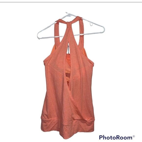 Calia peach workout tank too with built in bra size X small- excellent condition - Picture 2 of 6